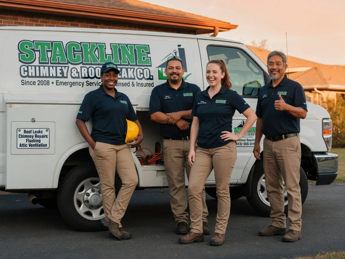 Chimney flashing repair company in Osage, MN